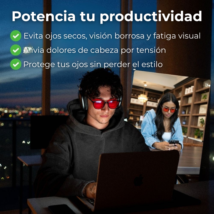 FlowLens | Gafas Anti Luz Azul Unisex (Copia)