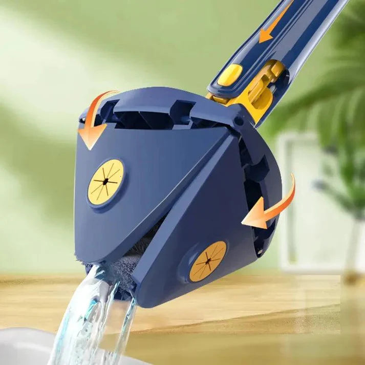 TriTrap | 360° Self-Wringing Triangular Mop