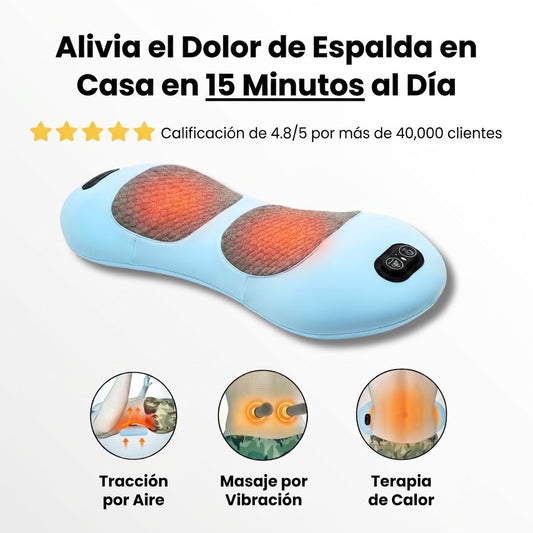 Nivora™ Masajeador de Espalda 3-en-1