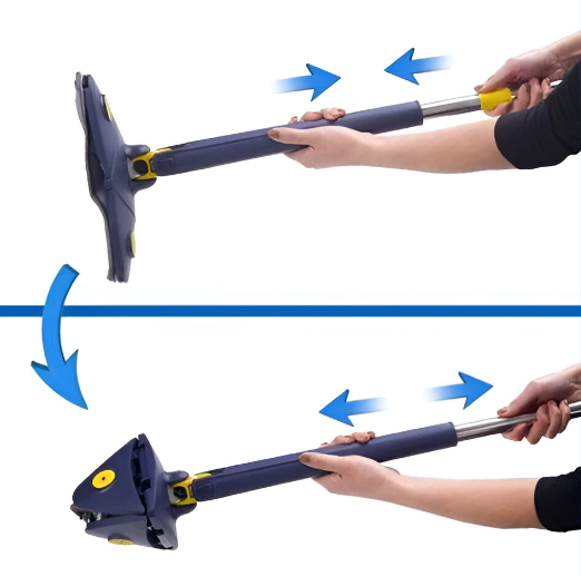 TriTrap | 360° Self-Wringing Triangular Mop