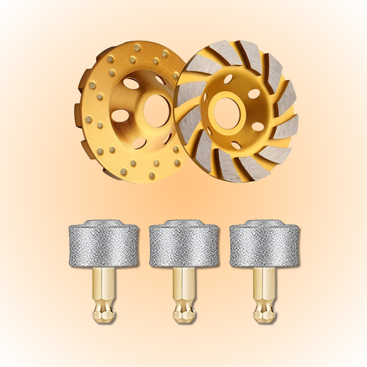 Rueda de Diamante + 3x Cabezales Adicionales