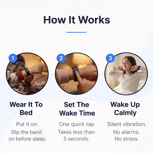 PulseBand | Stop Being Your ADHD Kid's Alarm Clock