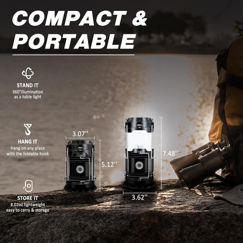 Compact and portable stand it hang it store it