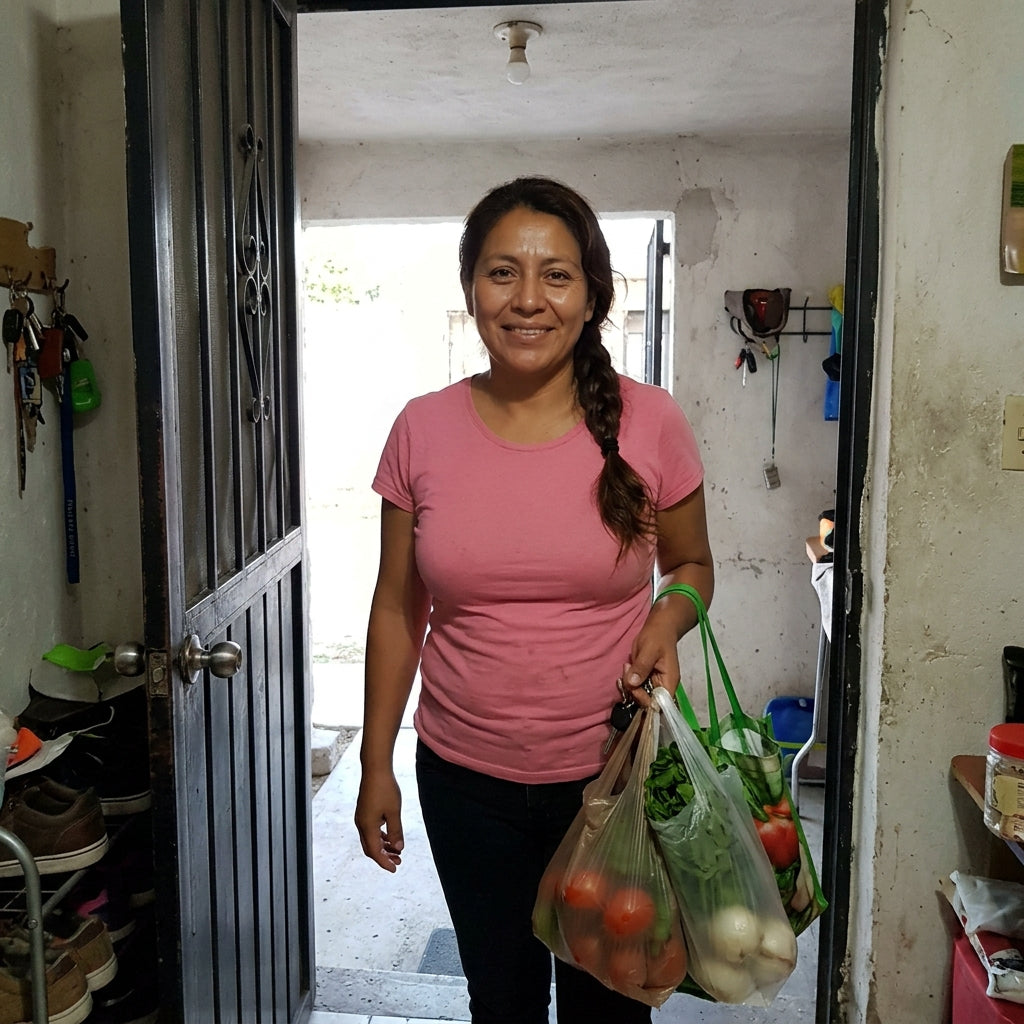 Clienta de Nivora usando su bra sin varilla