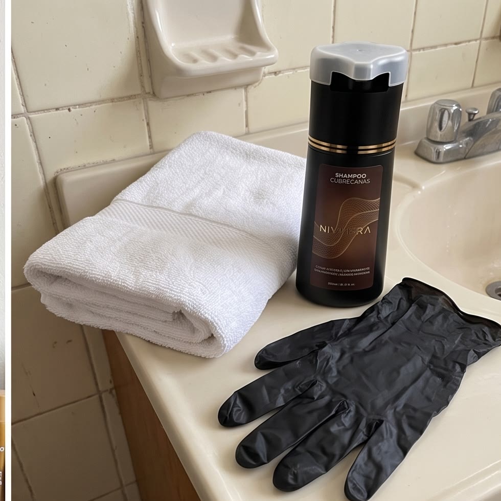 Nivora shampoo cubrecanas