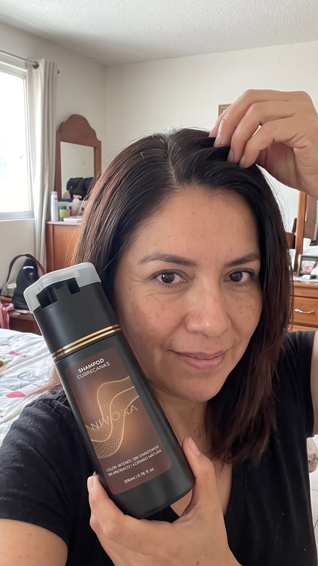 Nivora shampoo cubrecanas