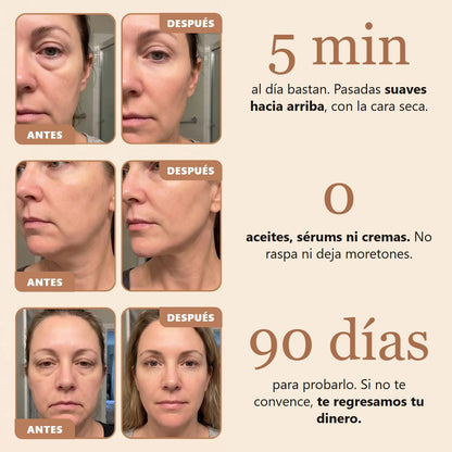 5 minutos, cero aceites y 90 días de garantía