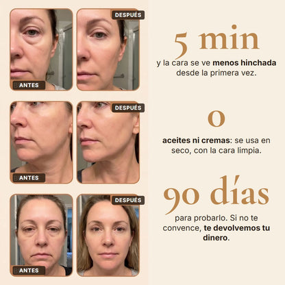 Cepillo de drenaje facial Nivora