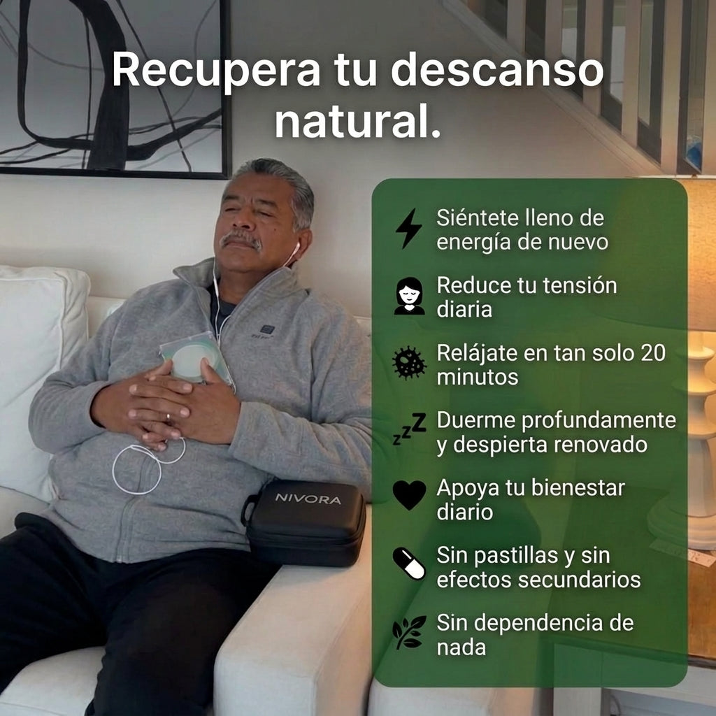 Recupera tu descanso natural con el Sistema de Frecuencias Nivora