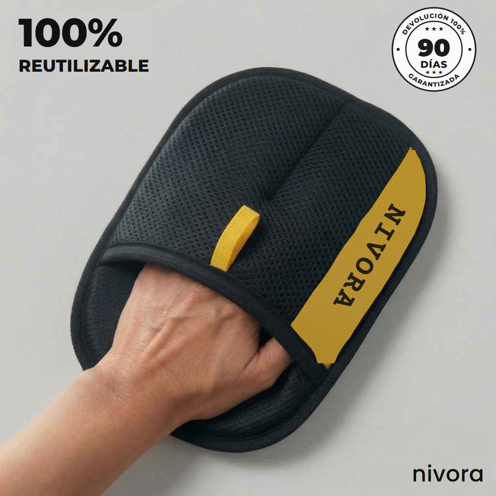 Guante Nivora quitapelos 100% reutilizable con garantía de 90 días