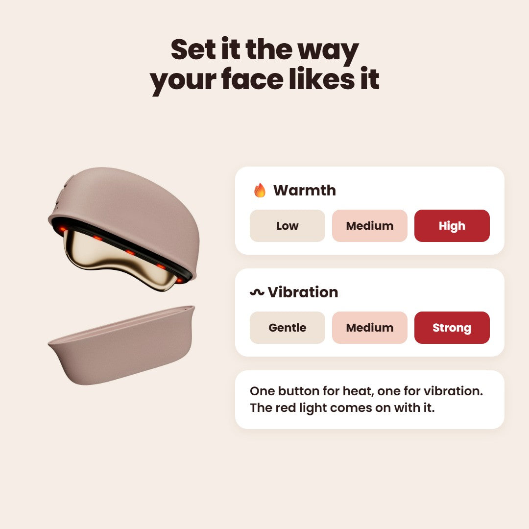 Nivora Heated Red Light Gua Sha