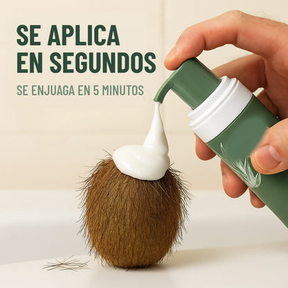 Se aplica en segundos y se enjuaga en 5 minutos
