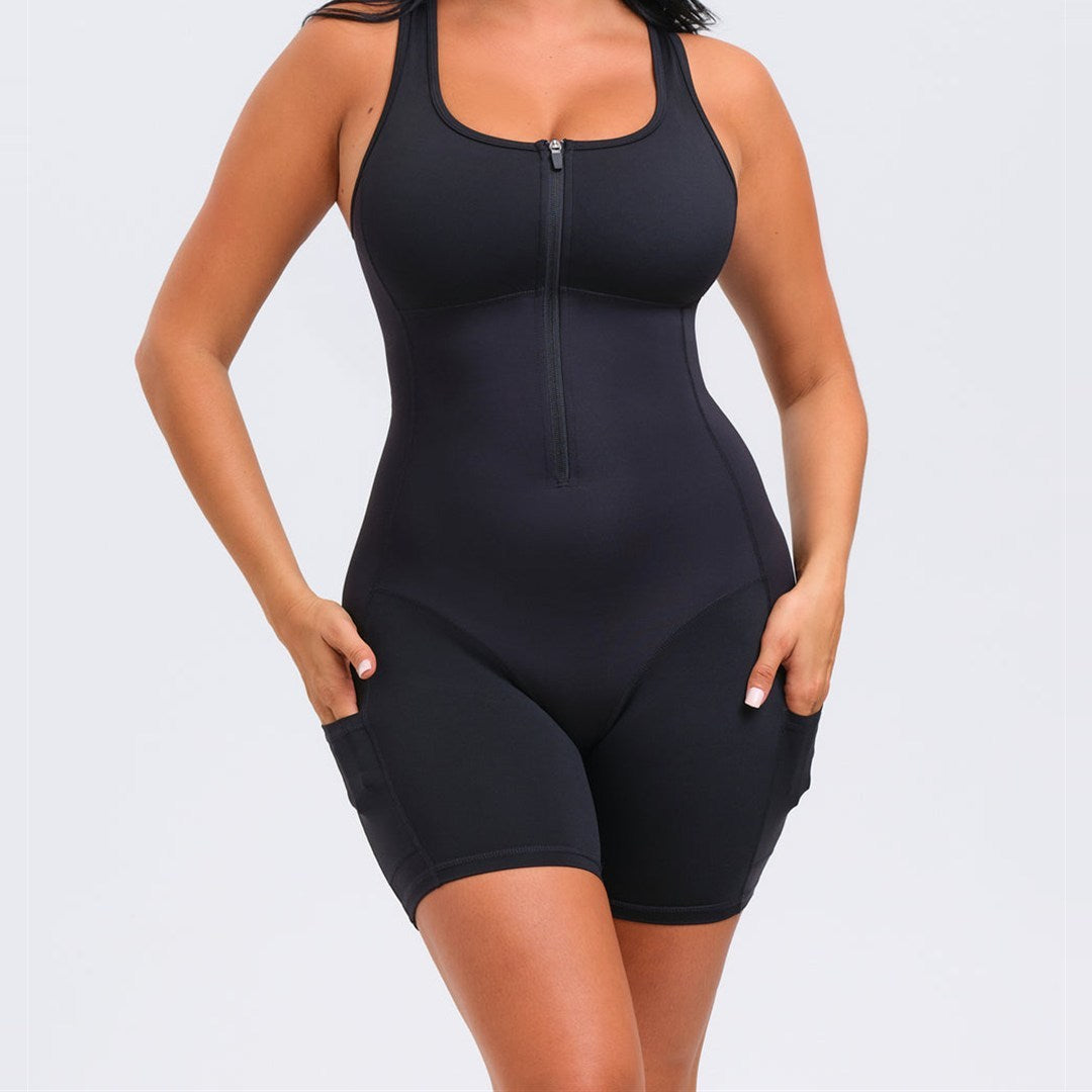 Traje sauna Nivora corto color negro