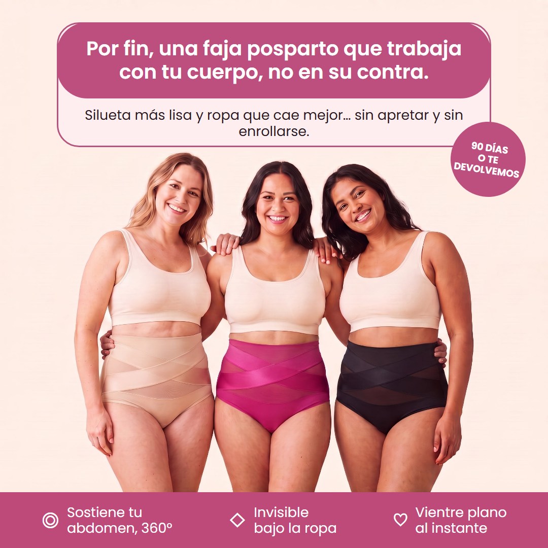 Panty faja Nivora Sculpt en tres colores