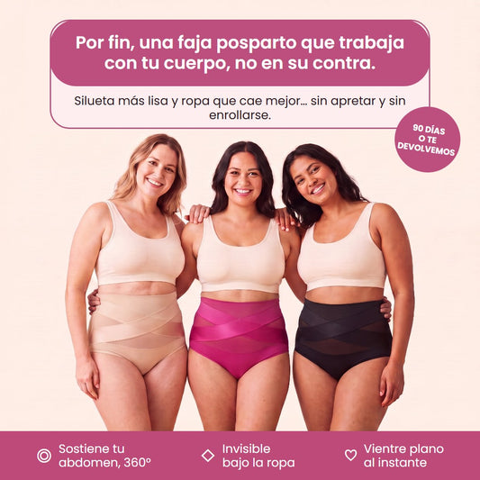 Panty faja Nivora Sculpt en tres colores